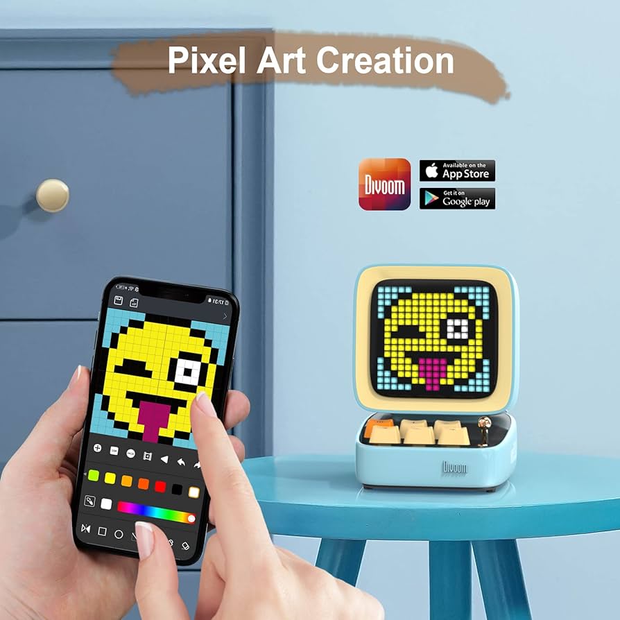 Divoom Ditoo pixel art Bluetooth speaker