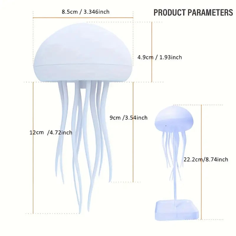 Jellyfish lamp