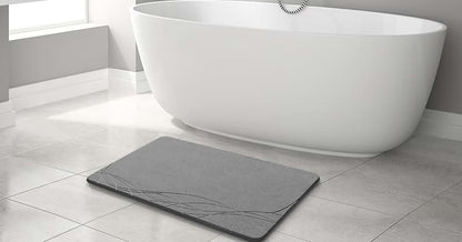 Stone bath mat